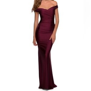 La Femme | Off the Shoulder Gown